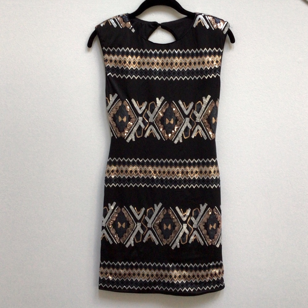As u wish Macy’s sequins mini dress